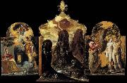 El Greco The Modena Triptych oil painting